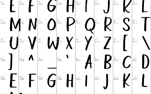 PARTY-GOERS font