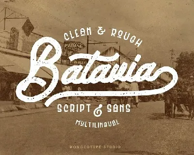 Batavia Typeface font