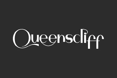 Queenscliff font