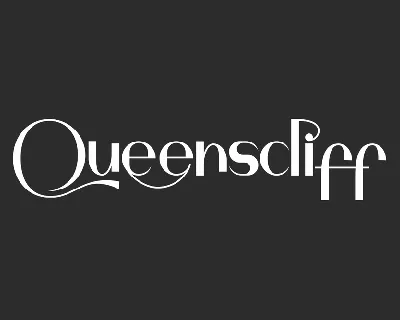 Queenscliff font