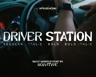 Driver Station font