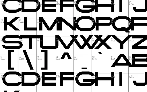 Rebork font