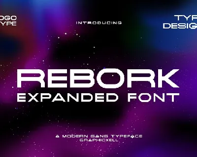 Rebork font