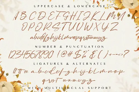 Marthina font