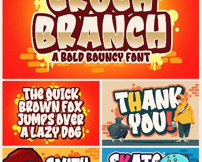 Cruch Branch font