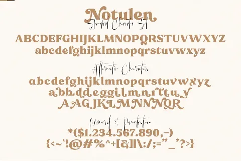 Free - Notulen Serif Display font
