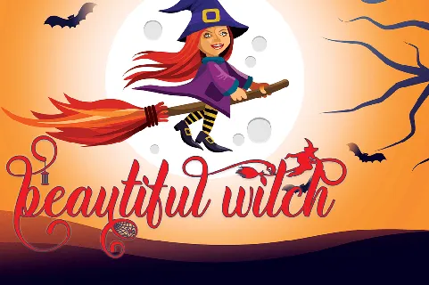 Halloween Witches Duo font