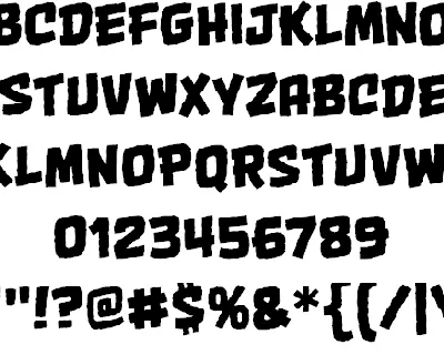 OneTwoPunch BB font