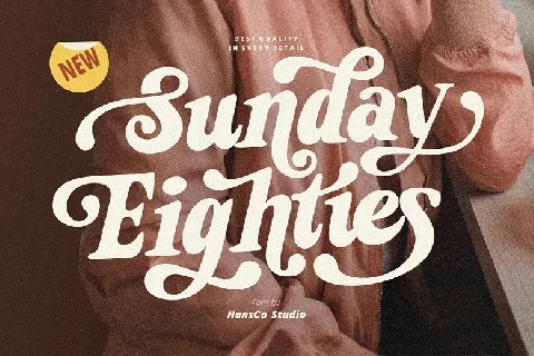 Sunday Eighties font