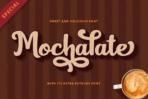 Mochalate Script Free font