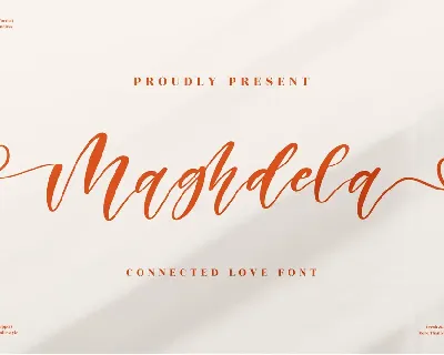 Maghdela font