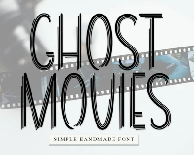 Ghost Movies font