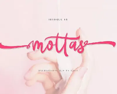 Mottas Script font