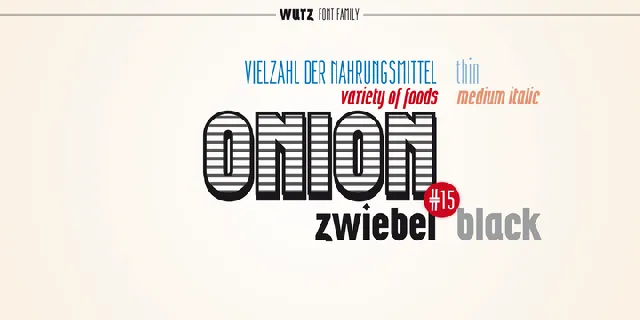 Wurz Family font