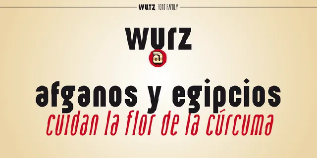 Wurz Family font