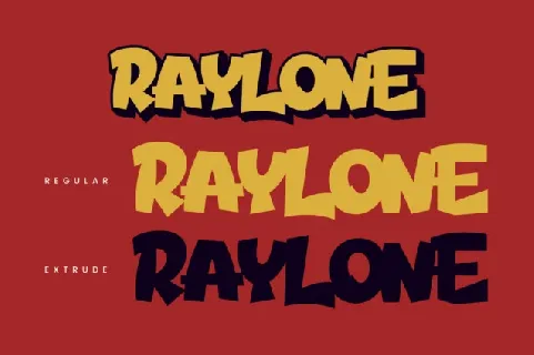 Raylone font