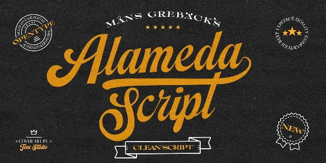 Alameda font