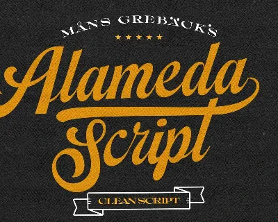 Alameda font