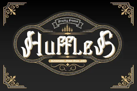 Huffles font