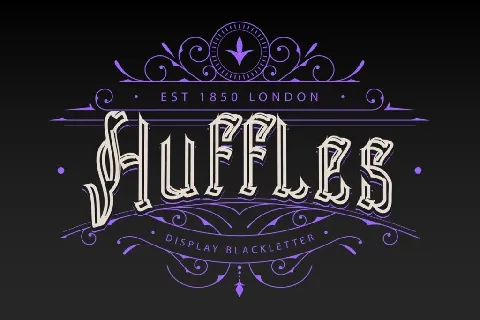 Huffles font