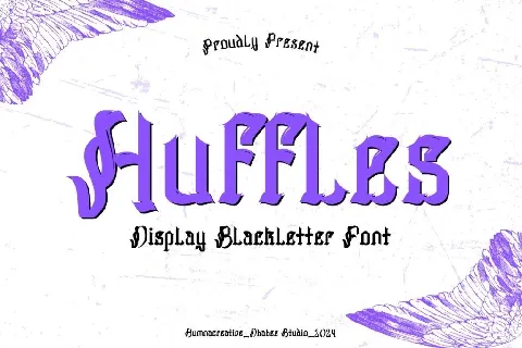 Huffles font