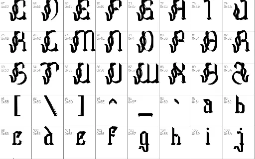 Huffles font