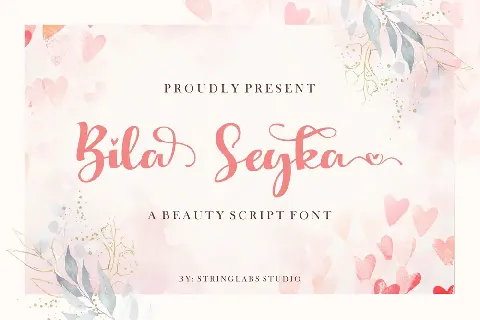 Bila Seyka font