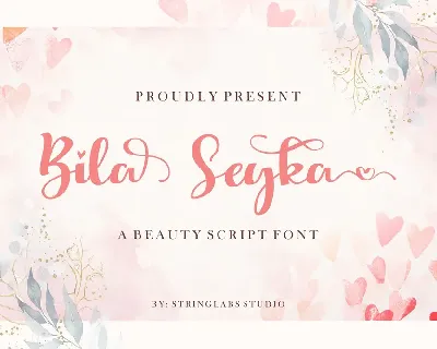 Bila Seyka font