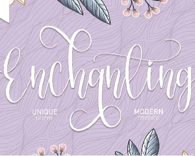 Enchanting font