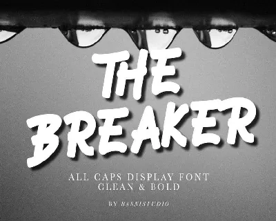 The Breaker font