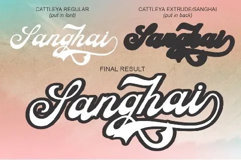 Cattleya font