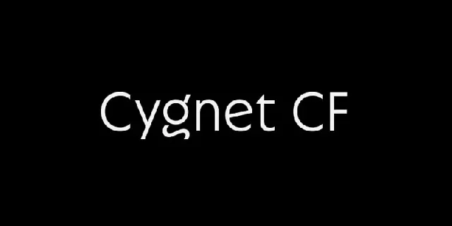 Cygnet CF Family font