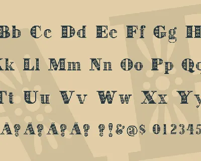 Decorative font