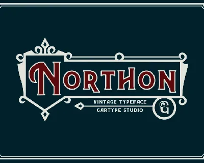 Northon and Ornament font