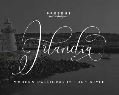 Irlandia Calligraphy Free font