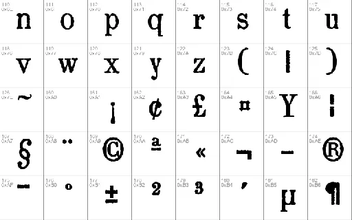 zai Drukarnia Akademii Krakowskiej 1674 font