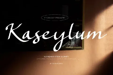 Kaseylum Script font