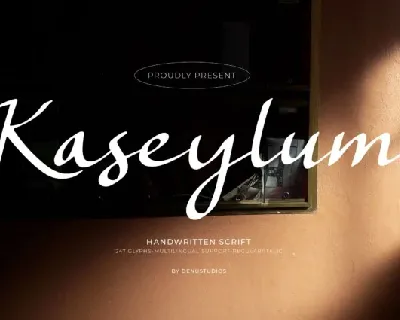 Kaseylum Script font