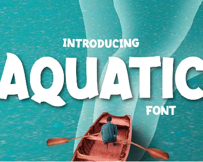 Aquatic font