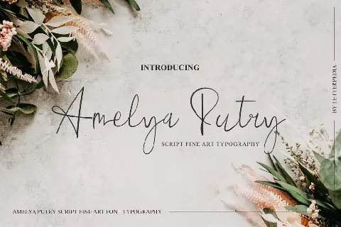 Amelya Putry font
