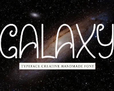 Galaxy Script font