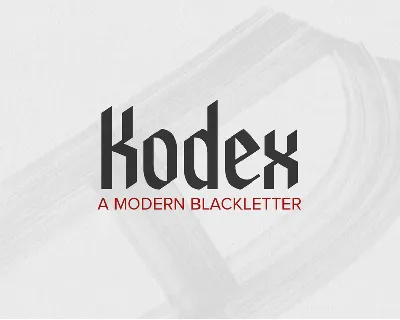 Kodex font