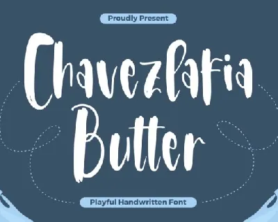 Chavezlafia Butter font