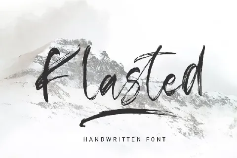 Klasted font