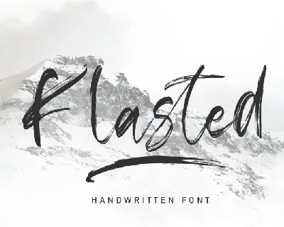 Klasted font