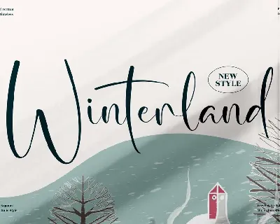 Winterland font