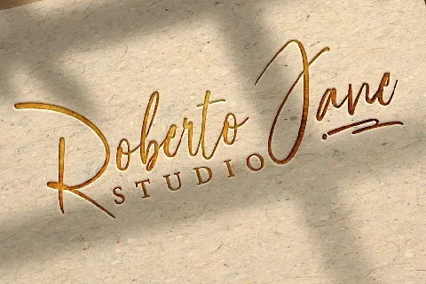 Roberto Jane Demo font