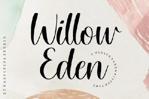 Willow Eden font