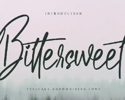 Bittersweet Script font