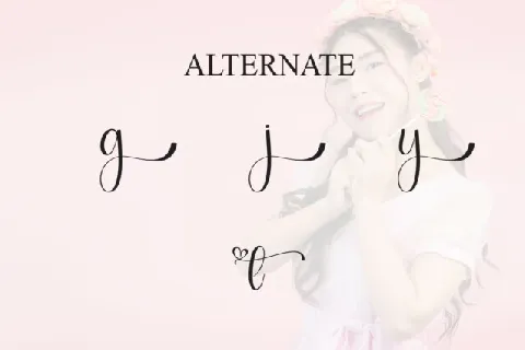 Cutegirl Script font